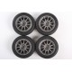 Pre-Mounted Radial Tires 60D Super Grip 4pcs 1016