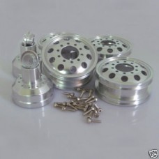 Tamiya 1/14 Tractor Truck Metal Rear wheel set 11111401