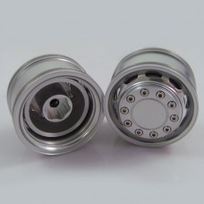 Tamiya 1/14 Tractor Truck Sliver wide wheel set C 11111701