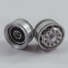 Tamiya 1/14 Tractor Truck Sliver wide wheel set D 11111801
