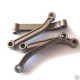 Gray Aluminium Solid Link Set For for 1/14 series truck 11300203