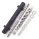 Black Wheel Axle Set For 1/14 Tamiya Tractor Truck 11900102