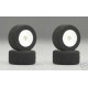 TEAM ASSOCIATED RC18T FOAM TIRES MOUNTED 2 SET