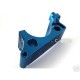 HOT RACING TRAXXAS REVO BLUE ALLOY ENGINE MOUNT
