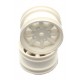 ABC HOBBY REINFORCED WHEELS WHITE 24128