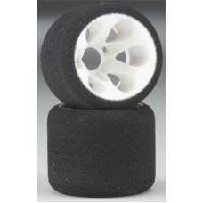 Jaco 1/12 Prism Wheel/Tire Rear Magenta (2) 2932