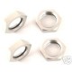 SILVER ALLOY 23MM LOCK NUT REVO LXT HPI SAVAGE TNX