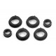 XRAY 302077 Set of Eccentric Composite Hubs "+1" (4+2)
