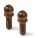XRAY 302654 4.9mm Ball End w/8mm Thread (2)