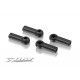 XRAY 302665 4.9mm Closed Composite Ball Joint w/Hole (4)