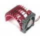 3 Racing Red Motor Heat Sink W/ Fan 3RAC-MHS005/RE
