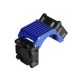 Brushless 540 Motor Heatsink -Twin W/ Cooling Blue