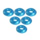 Shock Tower Shim M8 x 2mm (6pcs) LIght Blue 3RAC-WFS820/LB