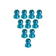 4.8MM Hex Ball Stud L=5 (10 pcs) - Light Blue 3RAC-BS48H5/LB