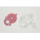 GB01 Aluminum Motor Plate - Pink 40510