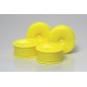 Medium Narrow Dish Wheels Fluorescent Yellow/0 Degrees 49421