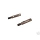 HOT RACING TRAXXAS REVO TITANIUM STUB AXLE