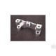 TRAXXAS REVO SILVER ALLOY FRONT SHOCK MOUNT