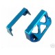 GPM TRAXXAS REVO BLUE ALLOY STEERING SERVO PROTECTOR