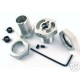 SILVER ALLOY 23MM WHEEL HUB REVO LXT HPI SAVAGE WH40108
