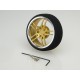 HIRO SEIKO 5-Spoke Aluminum Steering Wheel [Flat Gold] 69107