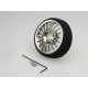 HIRO SEIKO 18-Spoke Aluminum Steering Wheel [Ti] 69116