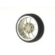 HIRO SEIKO 10-Spoke Aluminum Steering Wheel [Flat Ti] 69194