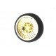 HIRO SEIKO 20-Spoke Aluminum Steering Wheel [Gold] 69199