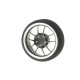 HIRO SEIKO 10-Spoke Aluminum Steering Wheel [Black] 69202