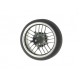 HIRO SEIKO 20-Spoke Aluminum Steering Wheel [Black] 69204