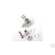 TRAXXAS REVO SILVER ALLOY THROTTLE LINKAGE ARM SET