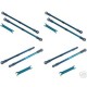 HOT RACING TRAXXAS REVO PUSH ROD TURNBUCKLE TIE ROD SET