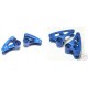 3 RACING TRAXXAS REVO BLUE ALLOY FRONT REAR 90T ROCKER ARM