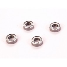 Oiled Ball Bearing 5 x 10 x 3mm (4pcs) AB-024