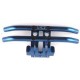 TEAM ASSOCIATED RC18T RC18MT BLUE ALLOY FRONT BUMPERS