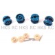 TEAM ASSOCIATED RC18T RC18MT BLUE SEDAN WHEEL ADAPTER