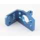 TEAM ASSOCIATED RC18T BLUE ALLOY HEAT SINK MOTOR MOUNT