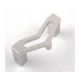 TEAM ASSOCIATED RC18T SILVER ALLOY SERVO MOUNT