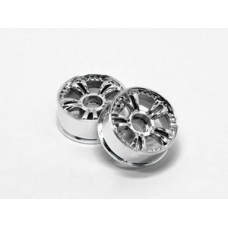 21.5mm T.S. Rims Front (-1 offset)-Silver AR-186