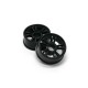 21.5mm T.S. Rims Front (+3 offset)-Black AR-197