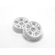 21.5mm T.S.Rim Front (+2* offset) White AR-262