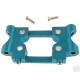GPM RC10 B4 T4 BLUE ALLOY FRONT LOWER ARM BULKHEAD