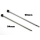 AWD Tit. Light Weight Central Shaft Set (94mm) AWD141