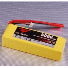 BA-00209 BATTMAN 5000mAh 4S 14.8v 30C Lipo Pack