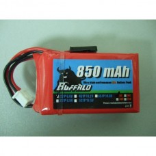 BA-00350 BUFFALO 850mah 2S 6.6V LiFePo4 Receiver Pack