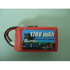 BA-00353 BUFFALO 1700mah 2S 6.6V LiFePo4 Receiver Pack