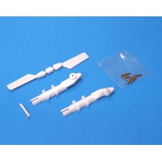 Tail boom Accessories (Spares for #BCX001) BCX005
