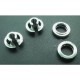HPI NITRO BAJA 5B Silver aluminum shock spring seats BJA15608