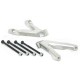 HPI NITRO BAJA 5B Silver Alum. Front Steering Arm BJA21A08