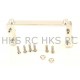 HPI NITRO BAJA 5B Silver Steering Servo Mount BJA2408